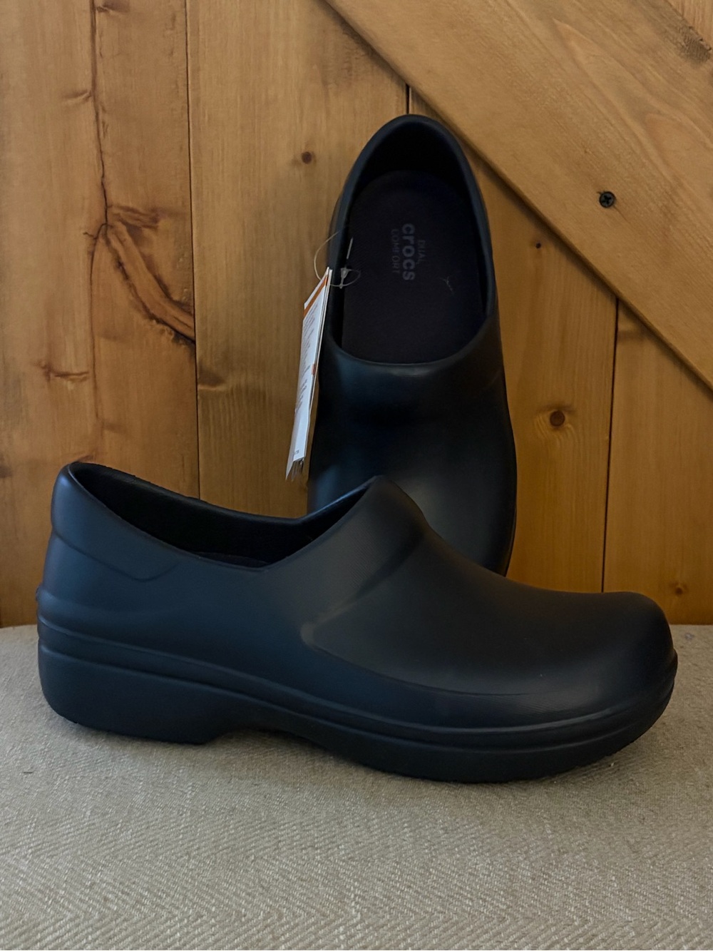NWT Women's Crocs Felicity Clog in Black | Size 7